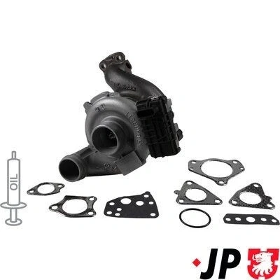 Imagem de JP GROUP 1317403400 Turbocompressor accionado pelos gases de escape incl. Kit juntas