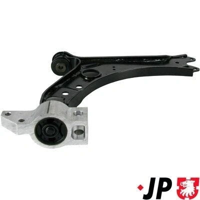Imagem de JP GROUP 1140102670 Braço de suspensão Eixo dianteiro, lado esquerdo transversal Chapa aço VOLKSWAGEN: Golf 6, Caddy 3, 5
