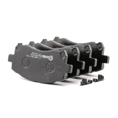 Imagem de BREMBO P 78 010 Jogo de pastilhas para travão disco com avisador sonoro desgaste sem acessórios MITSUBISHI: Grandis, SUBARU: Impreza II Sedan