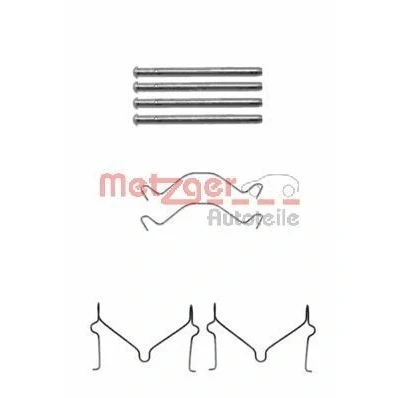 Imagem de METZGER 109 1209 Kit de acessórios, pastilhas travão MAZDA: MX 3, FAMILIA 5