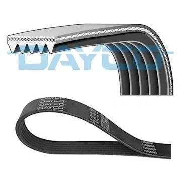 Imagem de DAYCO 6PK1073S Correia trapezoidal estriada 1073,0mm 6 MERCEDES BENZ: Classe C Sedan, T modell, E modell