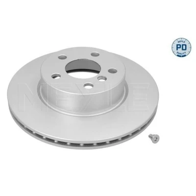 Imagem de MEYLE 383 521 0059/PD Disco de travão Eixo dianteiro 294 22 5 112 ventilado Revestido a discos zinco alto carbono