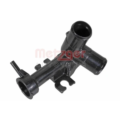 Imagem de METZGER 4010621 Flange Plástico à esquerda, em cima