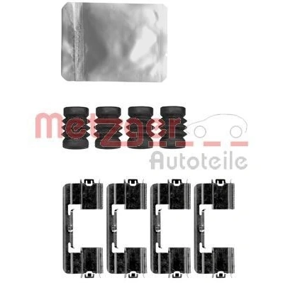 Imagem de METZGER 109 1875 Kit de acessórios, pastilhas travão OPEL: Zafira C Tourer, Astra J Sports GTC