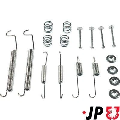 Imagem de JP GROUP 4364002410 Kit de acessórios, maxilas do travão Eixo traseiro PEUGEOT: 206 Hatchback, SW, RENAULT: CLIO 2, TWINGO 1