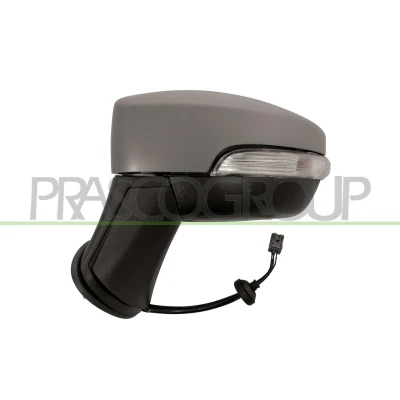 Imagem de Espelho retrovisor Prasco FD7507314 esquerda com subcapa elétrico sem cor, não esférico