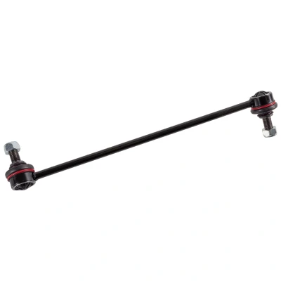 Imagem de FEBI BILSTEIN 28575 barra / escora, estabilizadora Eixo dianteiro, lado esquerdo 341 M12 x 1,25 ProKit com porca autoblocante Aço preto