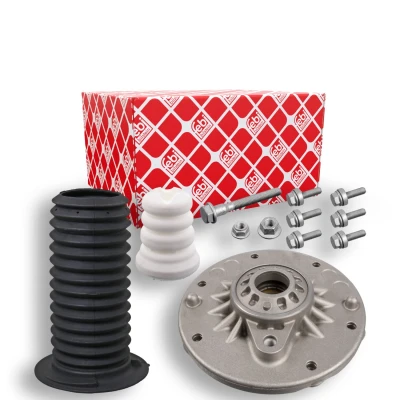 Imagem de FEBI BILSTEIN 104870 Kit de reparação, suporte apoio do conj. mola/amortecedor Eixo dianteiro com rolamentos esferas material montagem