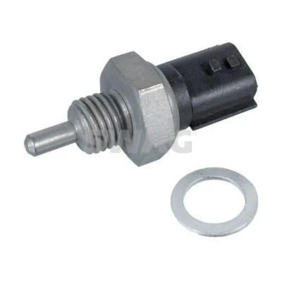 Imagem de SWAG 33 10 6730 Sensor da Temperatura do Líquido de Refrigeração preto com retentor RENAULT: CLIO 2, Kangoo I Express, LAGUNA 3