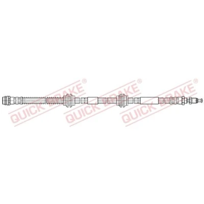 Imagem de QUICK BRAKE 35.916 Mangueira de Travão 685mm M10x1 com rosca interior, exterior VOLKSWAGEN: Touareg I