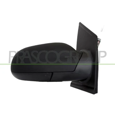 Imagem de Espelho retrovisor Prasco VG3307303 à direita preto elétrico aquecível, ajustável pelo interior VOLKSWAGEN: Fox Hatchback