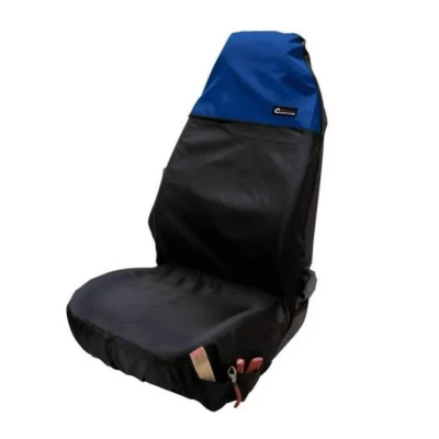 Imagem de Compass Accessories Protecção do banco Capa de para mecânicos, Cobertura proteção assento C dianteiro cinzento, Azul