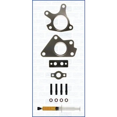 Imagem de AJUSA JTC11549 Kit de montagem, turbocompressor with studs, syringe oil com juntas instruções montagem MAZDA: 6 SW, 3 Hatchback