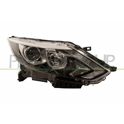 Imagem de PRASCO DS7124903 Farol Principal à direita H11, H7 com luz de circulação diurna (LED) sem motor regulação do alcance dos faróis NISSAN: Qashqai 2