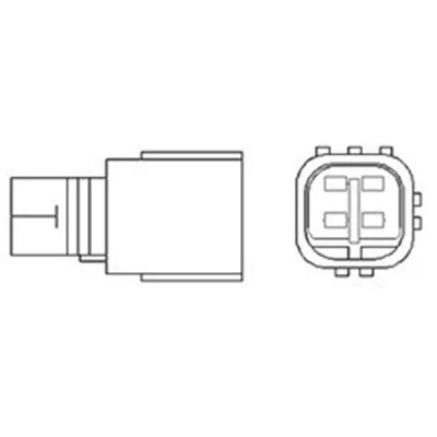 Imagem de MAGNETI MARELLI 466016355020 Sonda lambda com aquecimento 4 LEXUS: IS I Sedan, Sportcross, GS II, TOYOTA: Corolla VIII Sedan