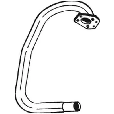 Imagem de BOSAL 785 497 Tubo de escape VOLKSWAGEN: TRANSPORTER 3 Bus, Kasten