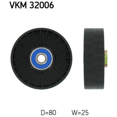 Imagem de SKF VKM 32006 Polia de Desvio FIAT: BRAVO 1, Stilo Hatchback, 2, ALFA ROMEO: 156 Sportwagon