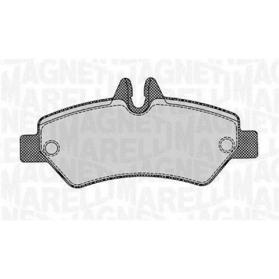 Imagem de MAGNETI MARELLI 363916060300 Jogo de pastilhas para travão disco preparado indicador aviso desgaste MERCEDES BENZ: Sprinter 3.5 T Van