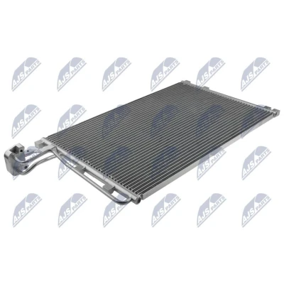 Imagem de NTY CCS VV 011 Condensador sem secador Alumínio 634mm R134a VOLVO: C30, S40 II, V50