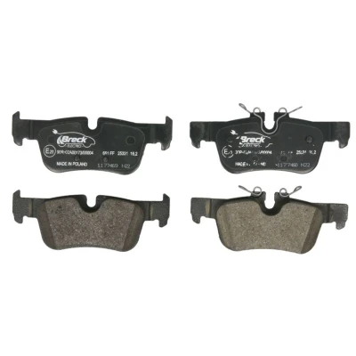 Imagem de BRECK 25331 00 651 Jogo de pastilhas para travão disco BMW: 2 Active Tourer, X1, X2, MINI: Hatchback, Countryman