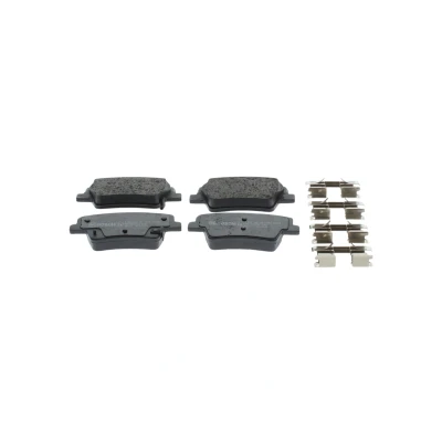 Imagem de BOSCH Jogo de pastilhas para travão disco Baixo teor metálico com contacto avisador desgaste integrado 0 986 460 151 HYUNDAI: SANTA FE 3