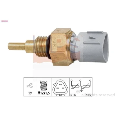 Imagem de EPS 1.830.368 Sensor da Temperatura do Líquido de Refrigeração Made in Italy OE Equivalent DAIHATSU: Terios I, TOYOTA: HIACE 4 Kasten