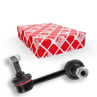 Imagem de FEBI BILSTEIN 29527 barra / escora, estabilizadora Eixo traseiro esquerdo 85 M10 x 1,25 ProKit com porca autoblocante Aço