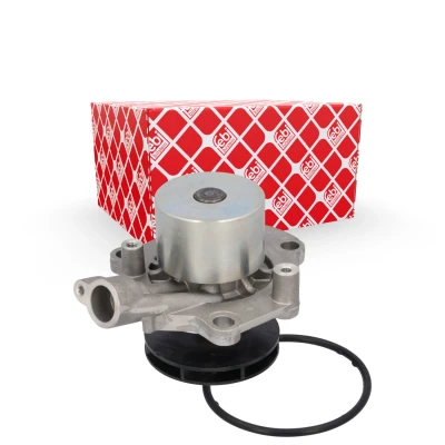 Imagem de FEBI BILSTEIN 103078 Bomba de água Alumínio fundido sem válvula magnética, com junta não comutável Metal VOLKSWAGEN: Golf 7