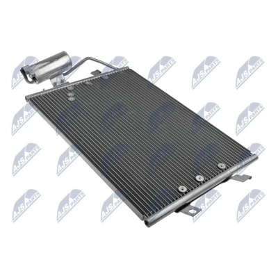 Imagem de NTY CCS ME 004 Condensador com secador Alumínio 580mm R134a MERCEDES BENZ: Classe A