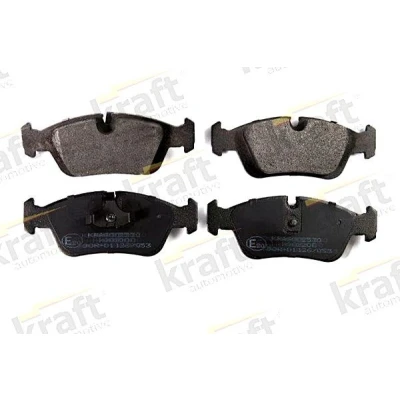Imagem de KRAFT 6002530 Jogo de pastilhas para travão disco Eixo dianteiro BMW: 3 Sedan, Cabrio, Coupe