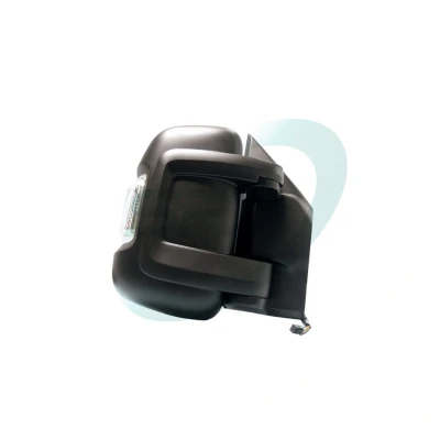 Imagem de Espelho retrovisor Spj E 2329 esquerda granulado branco elétrico convexo, aquecível, dobrável electricamente, com sensor de temeperatura, Braço do esp
