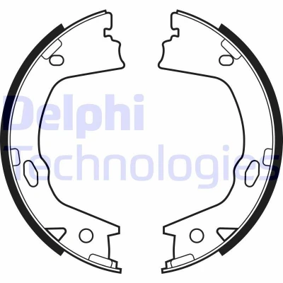 Imagem de DELPHI LS2153 Maxilas de Travão Mão