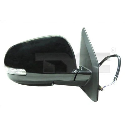 Imagem de Espelho retrovisor Tyc 323 0016 esquerda com subcapa para regulação eléctrica dos espelhos, convexo, aquecível, dobrável electricamente