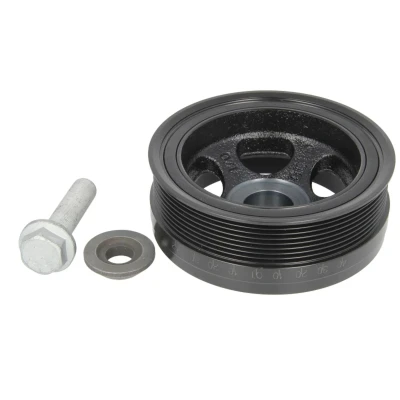Imagem de SWAG 10 93 3653 Polia da Cambota 8PK 152 7 com conector de tubos, parafuso