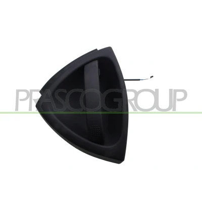 Imagem de PRASCO ME3028001 Puxadores de Porta exterior, à frente, lado direito preto com cabo aço SMART: City Coupe, Cabrio