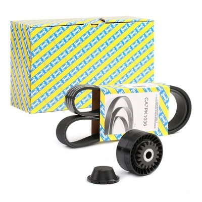 Imagem de SNR KA855.15 Jogo de correias trapezoidais estriadas RENAULT: CLIO 3, 4, 3 Kasten