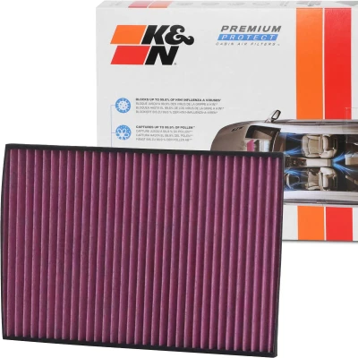 Imagem de K&amp;N Filters DVF5043 Filtro, ar do habitáculo Filtro de carvão ativado 309 30 quadrangular AUDI: A4 B9 Avant, Q7, A5 Coupe, PORSCHE: Cayenne