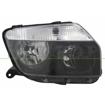 Imagem de PRASCO DA8204913 Farol Principal à direita H7, H1 preto sem motor de regulação do alcance dos faróis DACIA: Duster SUV
