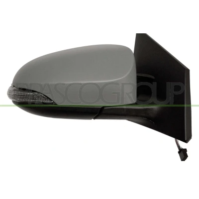 Imagem de Espelho retrovisor Prasco TY3547323 à direita com subcapa elétrico aquecível, convexo, sem cor TOYOTA: Auris Hatchback