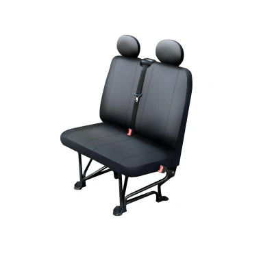 Imagem de CARPASSION BUS II Eco Practic 30201 Capa para banco de automóvel preto Couro artificial à frente VOLKSWAGEN: TRANSPORTER 4 Bus, PEUGEOT: Expert Van