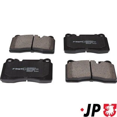 Imagem de JP GROUP 3763600510 Jogo de pastilhas para travão disco Eixo dianteiro preparado indicador aviso desgaste LAND ROVER: Range Rover Sport