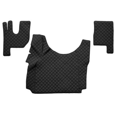 Imagem de F CORE FL14 BLACK Conjunto de tapete chão Couro artificial preto