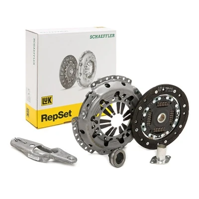Imagem de LuK BR 0222 620 3322 00 Kit de Embraiagem com rolamento desembraiagem, forquilha casquilho guia 200 VOLKSWAGEN: Golf 5