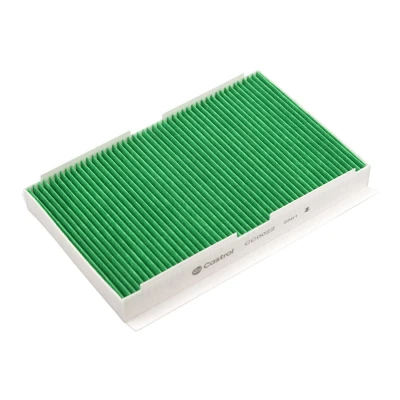 Imagem de Castrol filters CC0022 Filtro, ar do habitáculo Filtro de partículas, Com efeito antibacteriano 284mm 212mm 36mm CITROËN: C3 I Hatchback, C4 Coupe