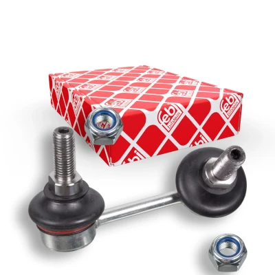 Imagem de FEBI BILSTEIN 19071 barra / escora, estabilizadora Eixo traseiro direito ProKit com porca autoblocante Aço PEUGEOT: 607 Sedan
