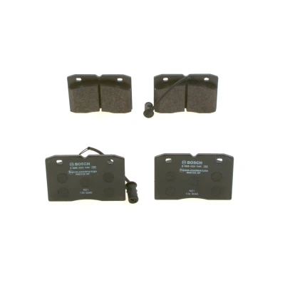Imagem de BOSCH 0 986 424 144 Jogo de pastilhas para travão disco Baixo teor metálico com sensor desgaste integrado IVECO: DAILY 2 Pritsche/Fahrgestell