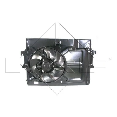 Imagem de NRF 47490 ventilador de radiador 295 12 100 com estrutura do (caixilho)