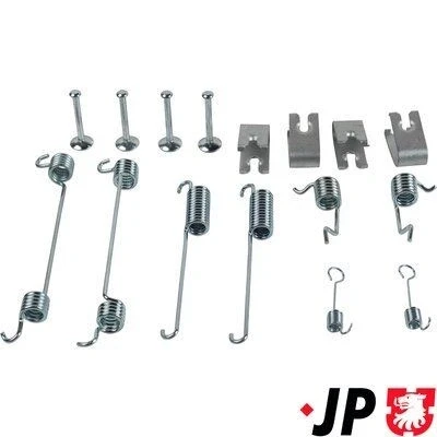 Imagem de JP GROUP 1564000310 Kit de acessórios, maxilas do travão Eixo traseiro FORD: Fiesta 3, Mk4, Mk4 Van