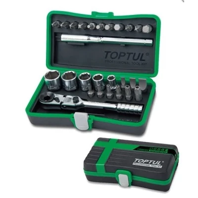 Imagem de Conjunto de ferramentas 1/4 polegada TOPTUL GADW2701