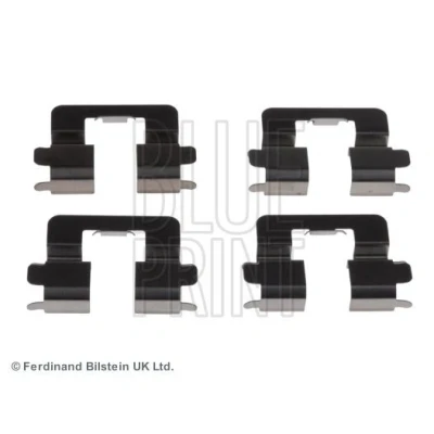 Imagem de BLUE PRINT ADT348608 Kit de acessórios, pastilhas travão Eixo traseiro TOYOTA: Corolla IX Hatchback, VIII Liftback